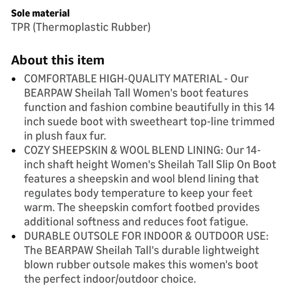 BearPaw Black Faux Fur Mid-Calf Winter Boots with Buckle Detail - Picture 4 of 7